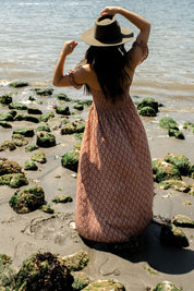 Shadow Dress - Earth Print